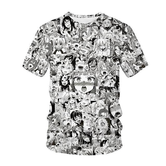 New Ahegao Lolita T-shirt 2021