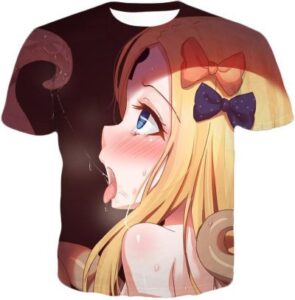 Ahegao T-shirt Abigail Williams